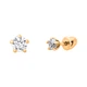 Сережка одинарная Сережка - пусет одинарна Diamant с1572_1 (563019) - зображення 2