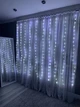 ​Гирлянда 360 LED 3 на 2 метров Штора - Водопад " Капля росы " на медной проволоке холодная гирлянда штора на окно гирлянда холодный - белый цвет - изображение 7