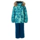 Зимовий комплект (куртка+штаны) HUPPA MARVEL Turquoise 128см бірюзовий (45100030-14426) - зображення 1