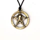 Амулет кулон Пентаграмма Агриппы Semantic Jewelry Бронзовое покрытие 2.3 x 2.5 x 0.2 см - изображение 1