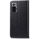 Кожаный чехол-книжка GETMAN Gallant (PU) для Xiaomi Redmi Note 10 Pro / 10 Pro Max Черный - изображение 4