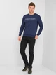 Свитшот на флисе мужской Calvin Klein Jeans 10835.2 2XL Синий - изображение 3