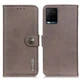 Чохол-книжка KHAZNEH Wallet Cover для VIVO Y33s / Y21 / Y21s - Khaki - зображення 1