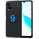 Захисний чохол UniCase Magnetic Ring для VIVO Y33s / Y21 / Y21s - Black / Blue - зображення 1