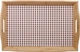 Таця з ручками кантрі бамбук 50,9X33X6 см - изображение 1