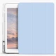 Силиконовый чехол обложка Transparent + Pencil Holder BBM1 для iPad 10.2" 2019/2020/2021 Голубой - изображение 2