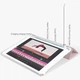 Силиконовый чехол обложка Transparent + Pencil Holder BBM1 для iPad 10.2" 2019/2020/2021 Розовый - изображение 5