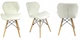 Стул JUMI Scandinavian Design (эко-кожа) White - изображение 4