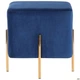 Пуф AMF Ritz Blue / Golden Chrom 547478 - изображение 5