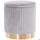 Пуф AMF Monte Grey / Golden Chrom 547483 - изображение 1