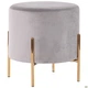 Пуф AMF Mylene Grey / Golden Chrom 547477 - изображение 1