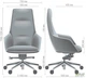 Кресло AMF Matteo Dark Grey 547015 - зображення 8