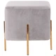 Пуф AMF Ritz Grey / Golden Chrom 547480 - изображение 5
