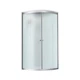 Душевой бокс Lidz Tani SB80x80.SAT.LOW.FR, стекло Frost 4 мм без поддона - зображення 1