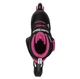 Детские раздвижные ролики ROLLERBLADE MICROBLADE G BLACK/NEON PINK , размер 28-32(17,5-20,5см) - изображение 2