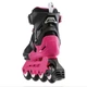 Детские раздвижные ролики ROLLERBLADE MICROBLADE G BLACK/NEON PINK , размер 28-32(17,5-20,5см) - изображение 4