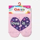 Дитячі шкарпетки бавовняні для дівчаток Conte Kids Веселі Ніжки 17С-10СП 279 20 р Світло-рожеві (4810226231319) - зображення 2
