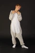 Піжама Кігурумі Сліп Для Хлопчиків Kigurumi Бегемот Сірий 155-165 см. (1082/2) - зображення 3