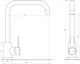 Смеситель-кран кухонный GLOBUS LUX Wien SUS2-203L - изображение 5