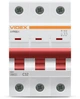 Автоматический выключатель VIDEX RS4 Resist 3п 32А 4.5кА тип С (VF-RS4-AV3C32) - изображение 2