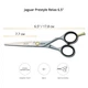 Парикмахерские ножницы Jaguar Prestyle Relax 6,5" (82365) - изображение 2
