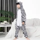 Пижама Кигуруми Слип Для Мальчиков Kigurumi Мартин Зебра Черно-белый 145-155 см. (2017/2) - изображение 1