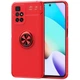 Чохол TPU Ring для Xiaomi Redmi 10 бампер протиударний з підставкою кільцем Red - зображення 1