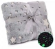 Плед "Звёзды" Magic Blanket светящееся в темноте 120 x 150 см Плюшевый плед - изображение 3