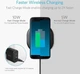 Бездротове зарядний пристрій Anker 10W Qi Fast Charger Black - зображення 2