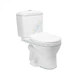 Унитаз-компакт QTAP Baby Rimless детский с сиденьем Soft Close QT2322C229PEWD - изображение 1