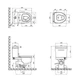 Унитаз-компакт QTAP Baby Rimless детский с сиденьем Soft Close QT2322C229PEWD - изображение 2