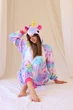 Пижама Кигуруми Детские Для Девочек My Kigu Единорог со звездами Разноцветный 110-120 см. (1002/2) - изображение 3