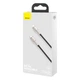 USB кабель Type С на Lightning для iPhone iPad Baseus Cafule Series Metal Data Cable (0,25M, 20W, PD). Black - изображение 4