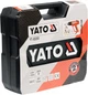 Фен будівельний Yato YT-82293 2000 Вт 350°- 600°C + аксесуари і кейс з LCD-дисплеєм - зображення 6