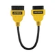 Кабель подовжувач OBD2 AUTOOL 30 см для підключення адаптерів LAUNCH, GOLO, EasyDiag, ELM327 - зображення 2