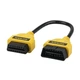 Кабель подовжувач OBD2 AUTOOL 30 см для підключення адаптерів LAUNCH, GOLO, EasyDiag, ELM327 - зображення 3