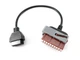Переходник OBD 2 - PSA 30 pin. Кабель для диагностики автомобилей Peugeot и Citroen - изображение 1