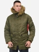 Парка Alpha Industries Slim Fit N-3B Parka 5XL Vintage Olive - изображение 1