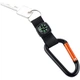 Карабін Munkees 8 mm with strap, compass, keyring black (3228-BK) - зображення 2