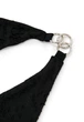 Шарф "Эдинбург" большой трендовый от MyScarf теплый черный мужской с кольцами - изображение 3