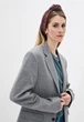 Тюрбан с узлом от MyScarf теплый one size сине-красный принт - изображение 1