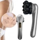 Массажер инфракрасный магнитный Magnetic Heat Massager Серый - антицеллюлитный вибромассажер для тела с подогревом - изображение 1