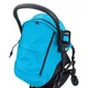 Прогулянкова коляска Yoya 175A+ Premium Edition Blue Блакитна рама чорна, колеса чорні - зображення 5