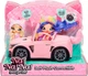 Машина для ляльки На На На Кэтмобиль Na Na Na Surprise Pink Soft Plush Convertible Car - зображення 1