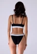 Комплект APRIORI Bralette Tanga L Чорний - зображення 3
