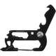 Munkees 2534 брелок-мультиинструмент 13-function Card Tool black - изображение 1