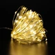 Светодиодная гирлянда LED капля росы 20led 2м на батарейках Теплый - зображення 1