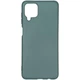 Чохол Fiji Full Soft Premium Samsung Galaxy A12 (A125) / A12 Nacho (A127) силікон бампер Dark Green - зображення 3
