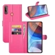 Чохол Fiji Luxury для Motorola E7 Power / E7i Power рожевий книжка - зображення 1