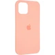 Чехол Fiji Silicone Case для Apple iPhone 12 бампер накладка Full Soft Begonia - изображение 1